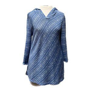 Chico's Hooded Pullover Sweater Size 1 - NWOT